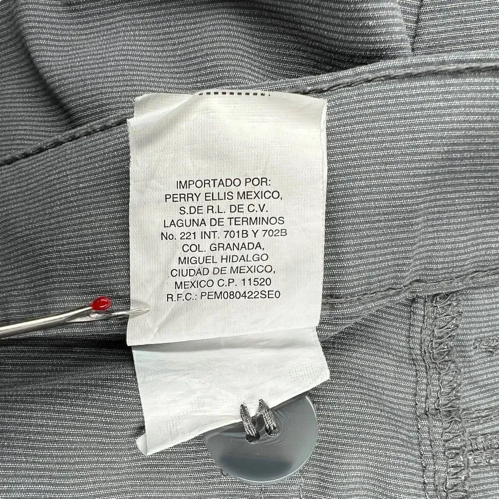 Perry Ellis‎ Men's Gray Athletic Fit Chinos